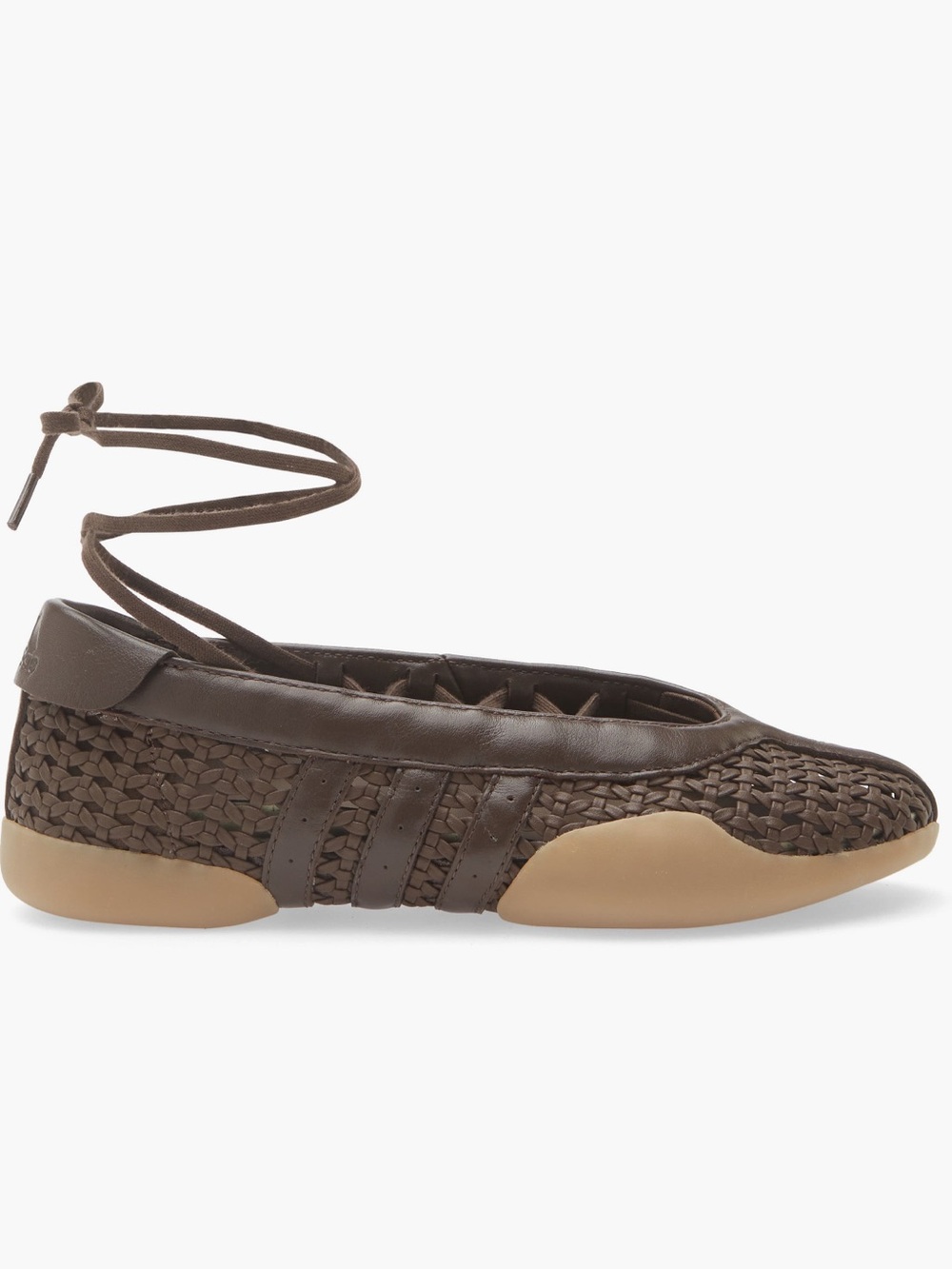 🤎 Adidas Taekwondo Mei Ballet BASKETWEAVE Brown 🤎 - Picture 4 of 5